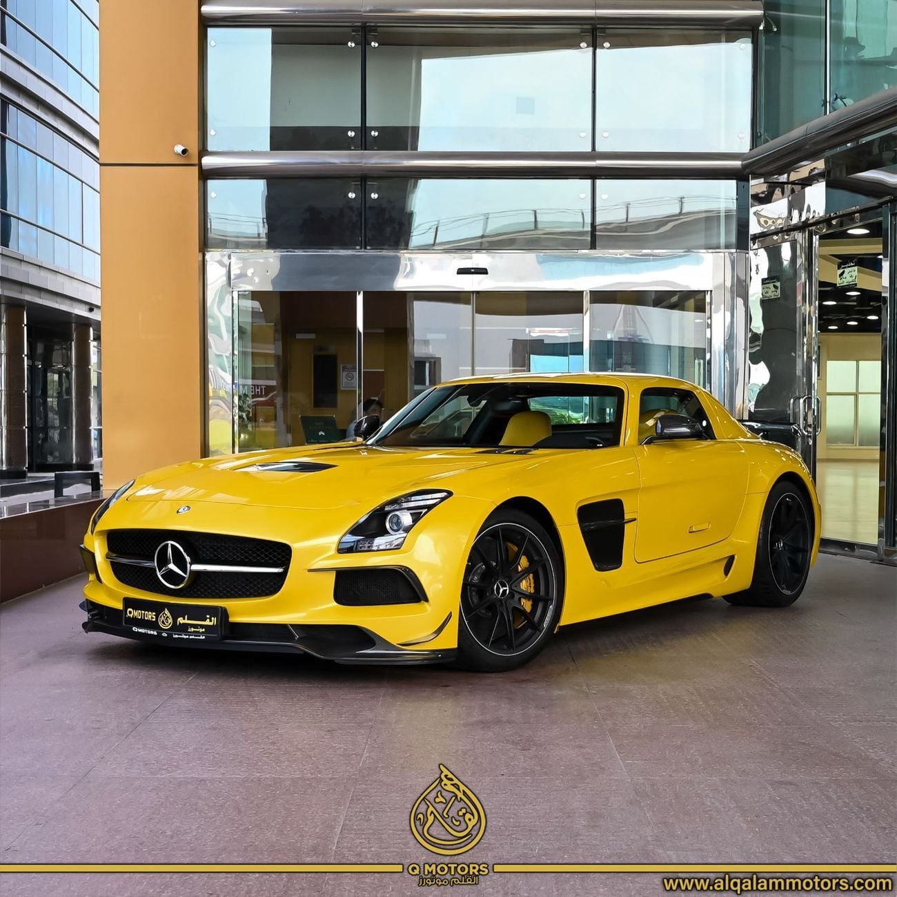 Mercedes Benz SLS AMG 2014 MERCEDES BENZ SLS BLACK SERIES GCC DONE ONLY 600KM