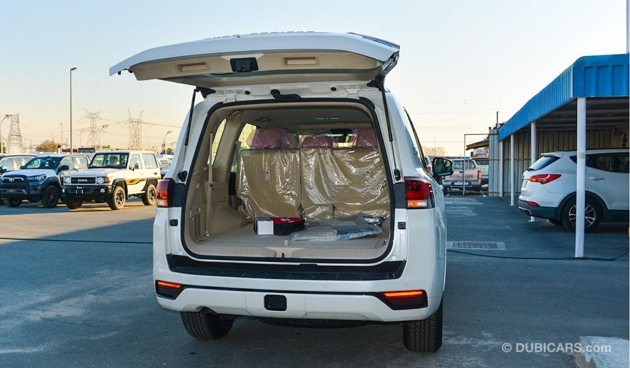 تويوتا لاند كروزر (300 Series) GXR 3.5L TWIN TURBO Petrol, 4WD AT White / Beige