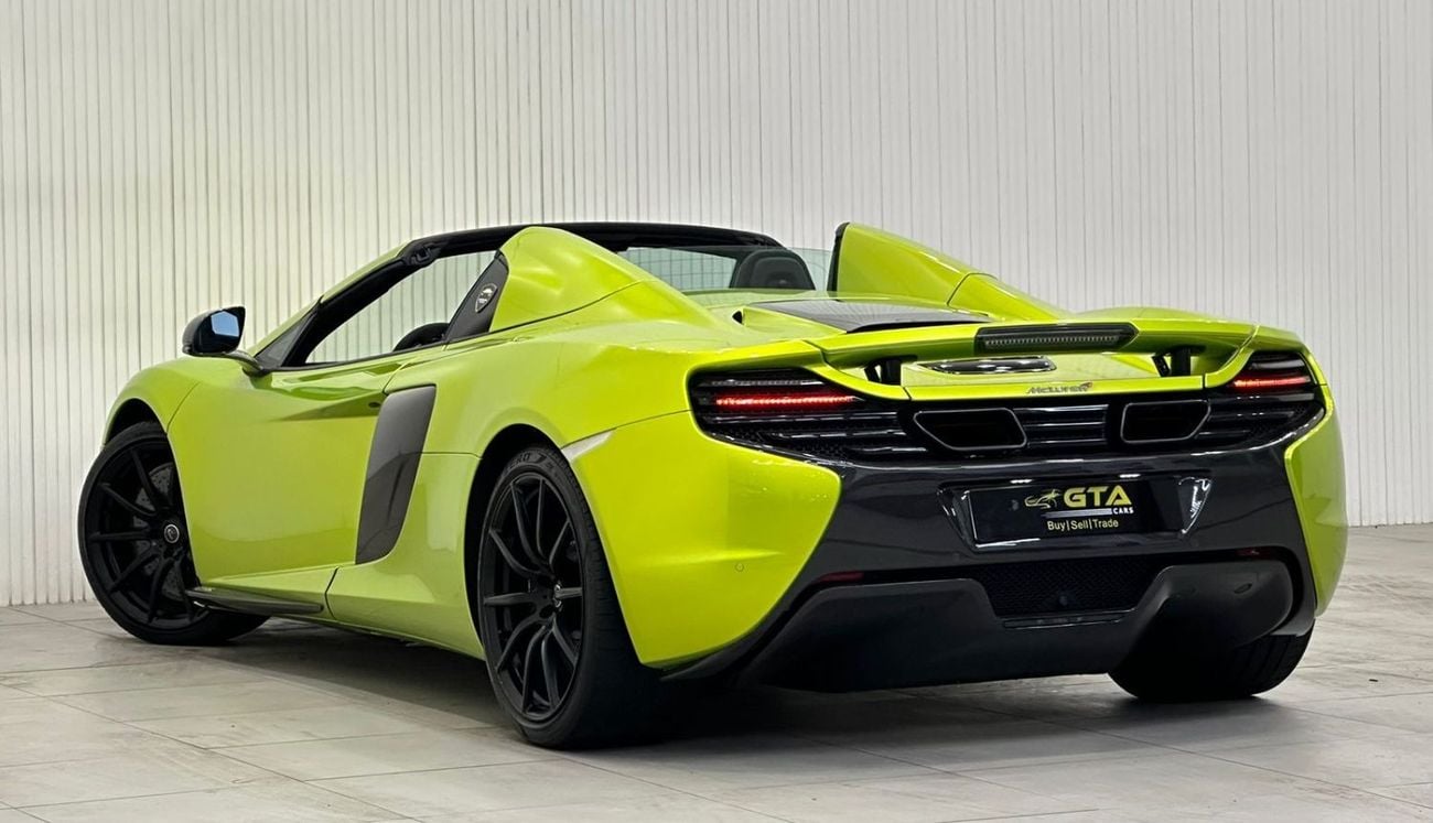مكلارين 650S 2015 McLaren 650S Spider MSO, Full Carbon Fiber Package(Top Specs P1 Looks Rim) Full McLaren History