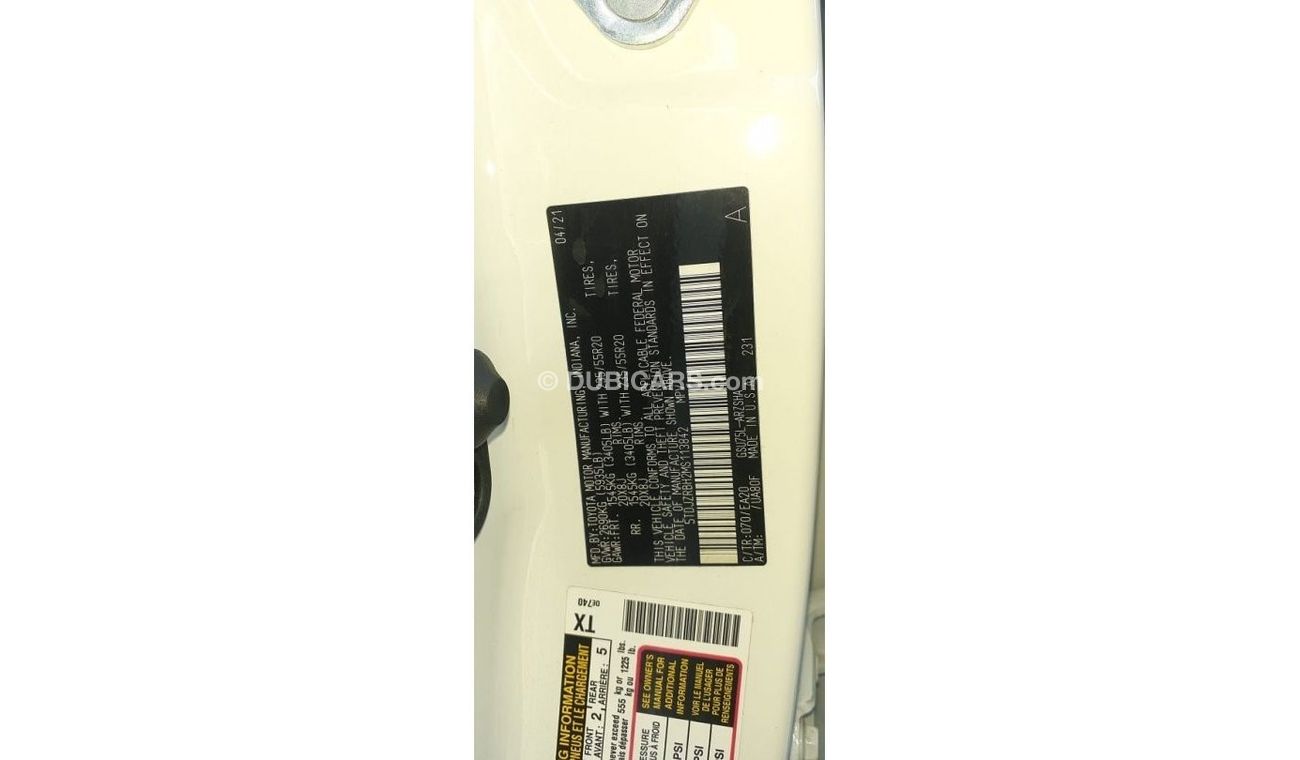 Toyota Highlander 2021 Toyota Highlander XSE 4WD 3.5L V6 /