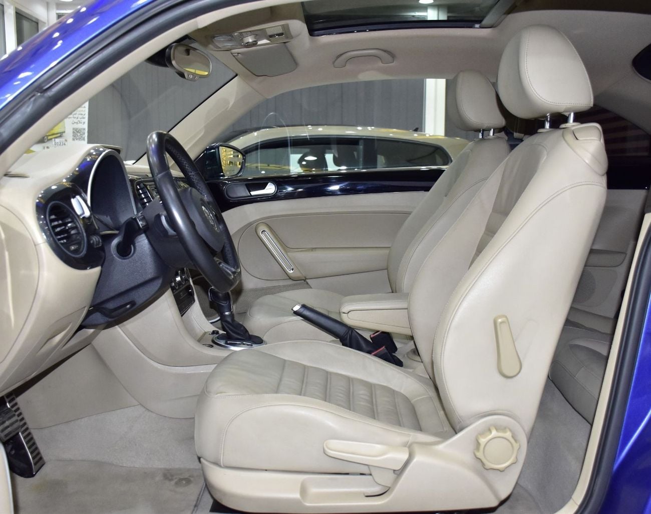 Volkswagen Beetle EXCELLENT DEAL for our Volkswagen Beetle ( 2015 Model ) in Blue Color GCC Specs