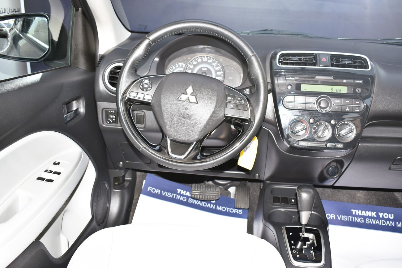 Mitsubishi Attrage AED 589 PM | 1.2L GLX GCC DEALER WARRANTY