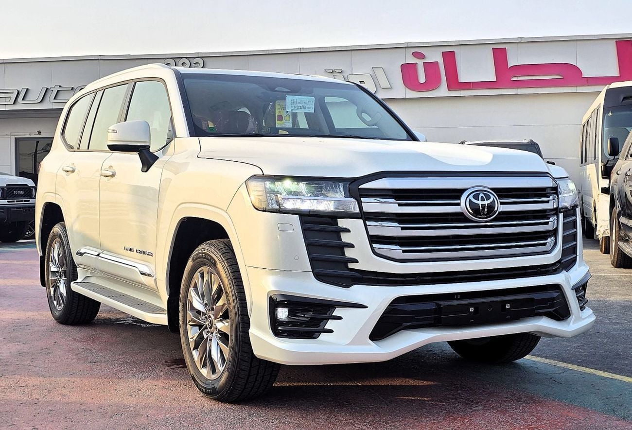 تويوتا لاند كروزر GXR Toyota Land Cruiser LC300 AERO S 4.0L A/T V6 4WD GCC White Color 2026 Model