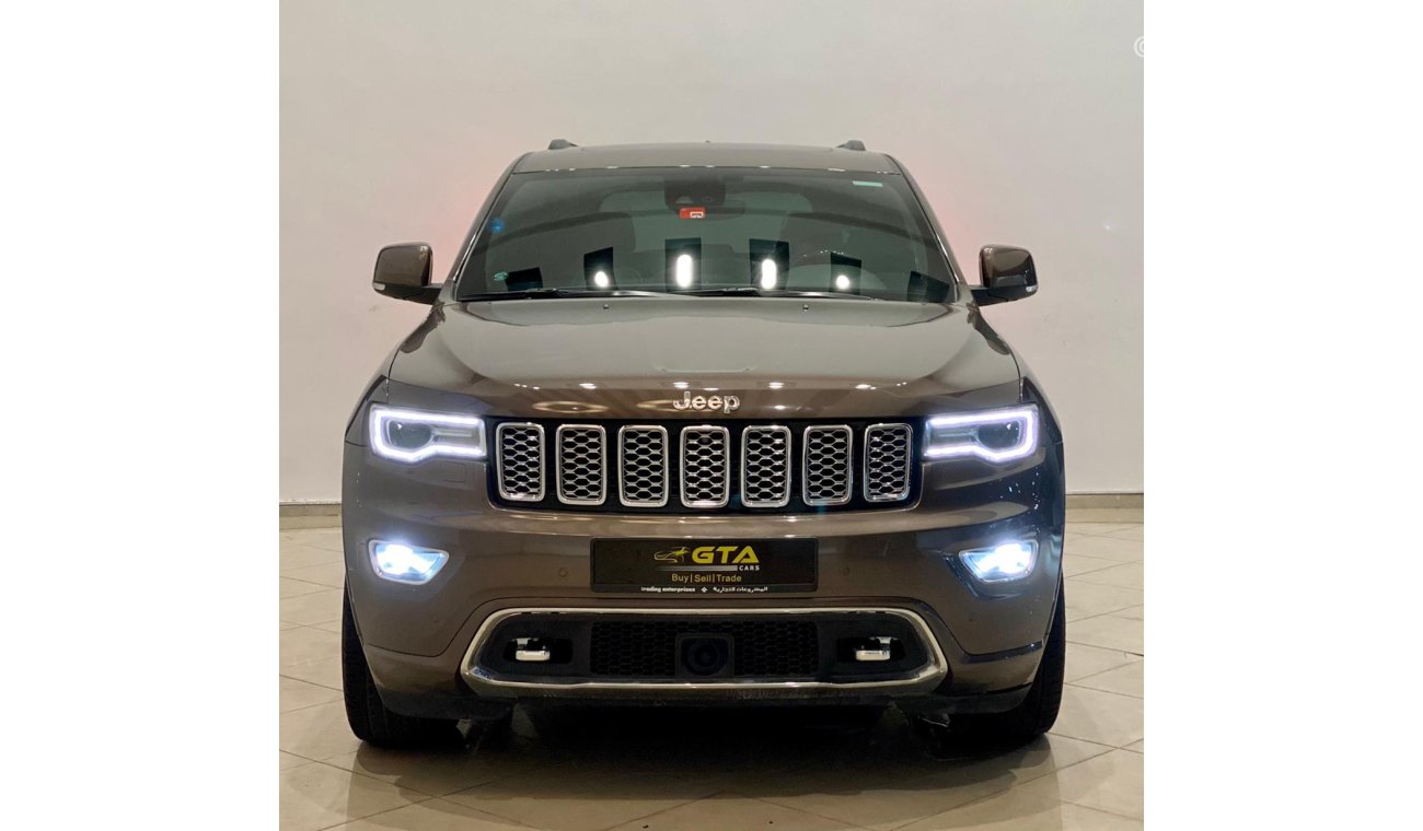 جيب جراند شيروكي 2019 Jeep Grand Cherokee 5.7 Overland, 2022 Warranty, Full Service History, GCC