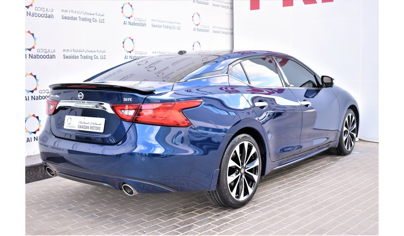 نيسان ماكسيما AED 1648 PM | 3.5L SR V6 GCC DEALER WARRANTY