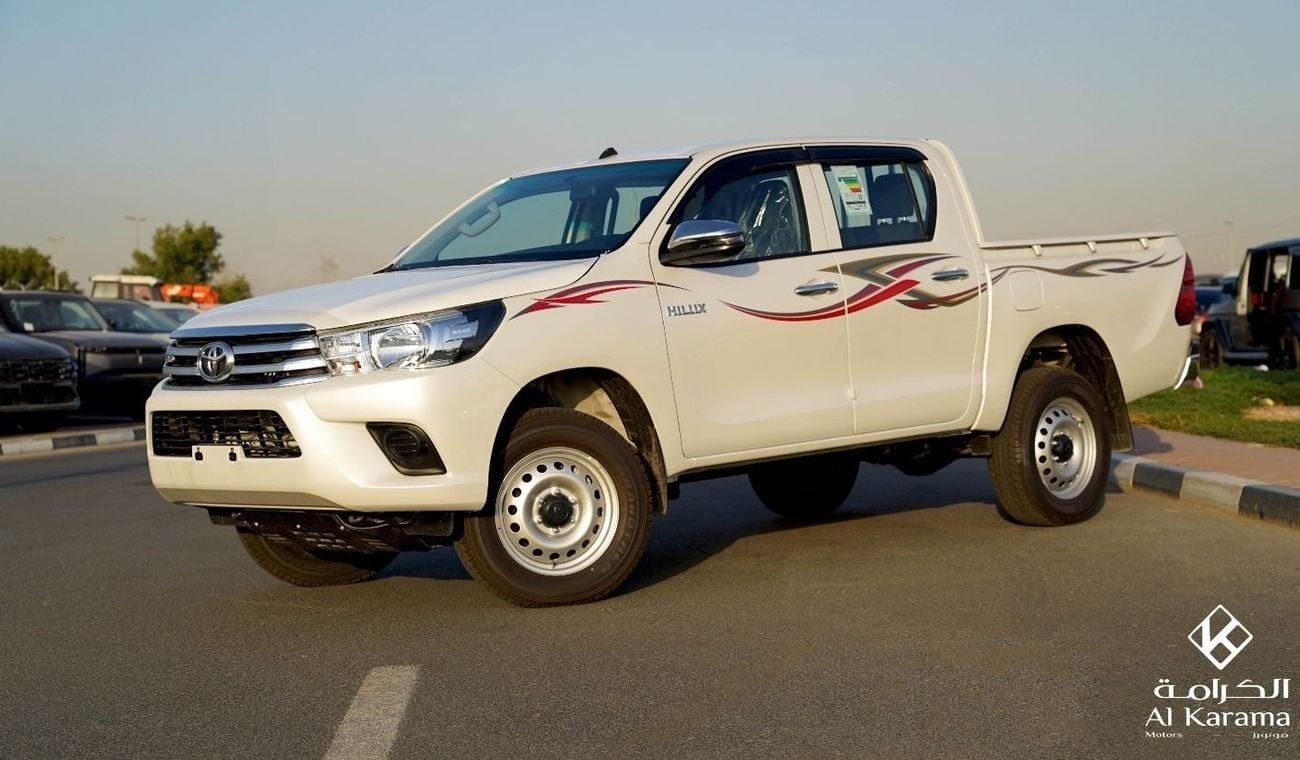 تويوتا هيلوكس 2.4L | Manual Drive | GCC | 4x4 | 6 Seater