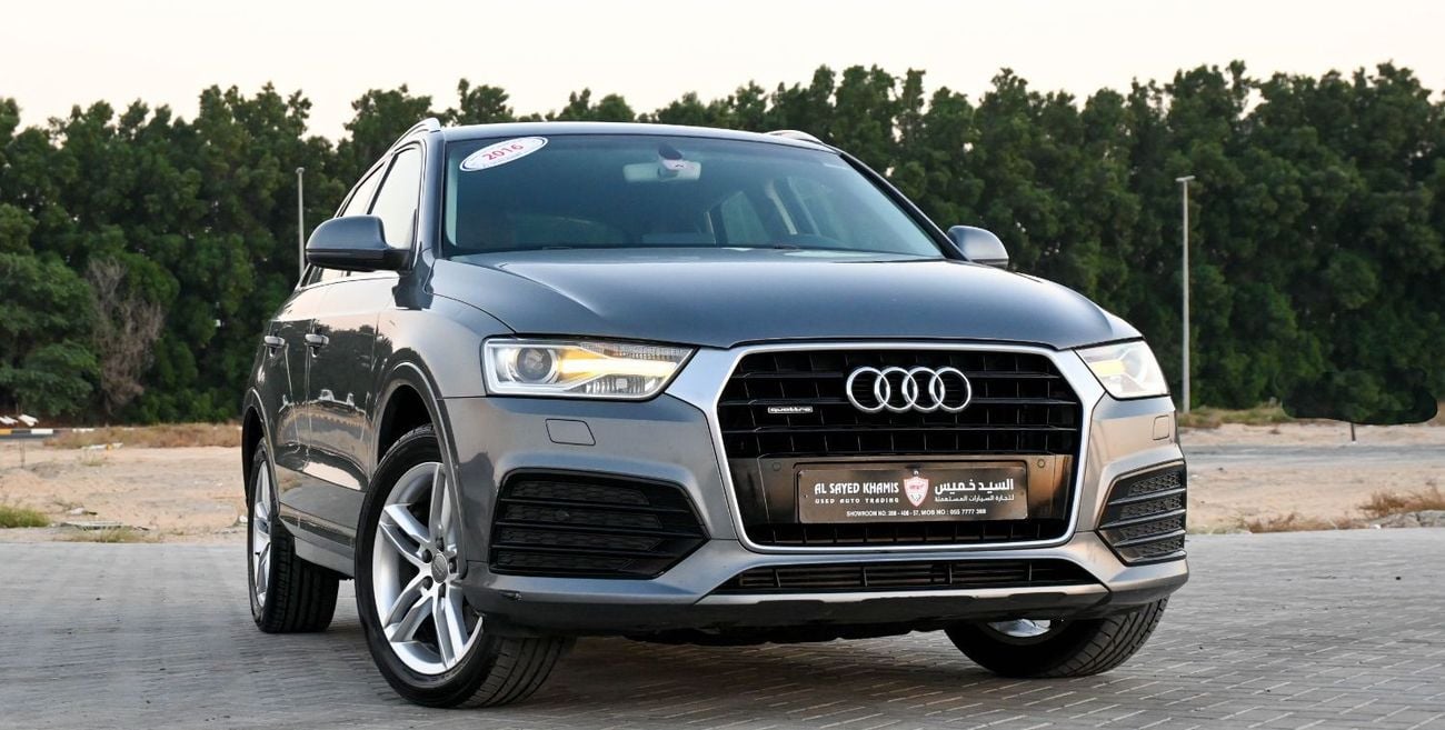 Audi Q3 AUDI Q3 TFSI 35 QUATTRO 2016 GCC IN EXCELLENT CONDITION
