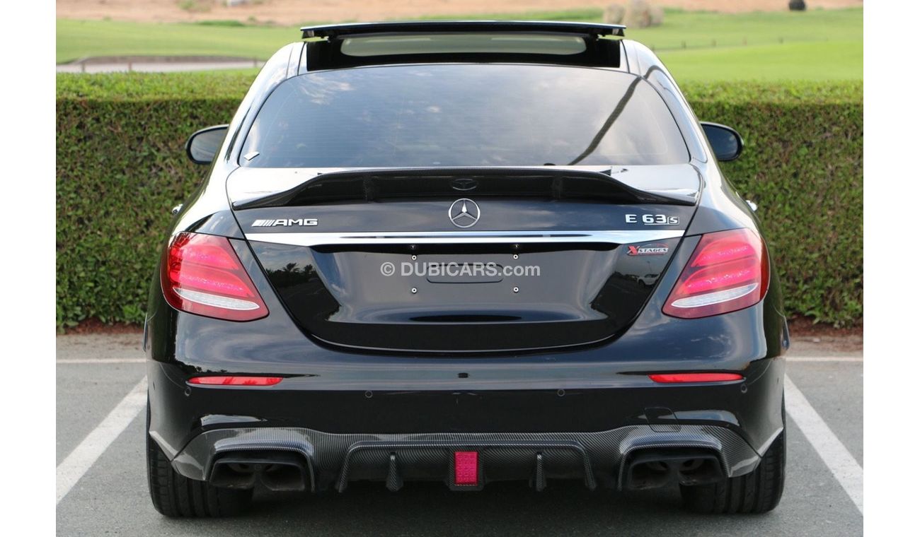 مرسيدس بنز E 63 AMG مرسيدس بنز E63s AMG خليجي 2017 بحالة الوكاله