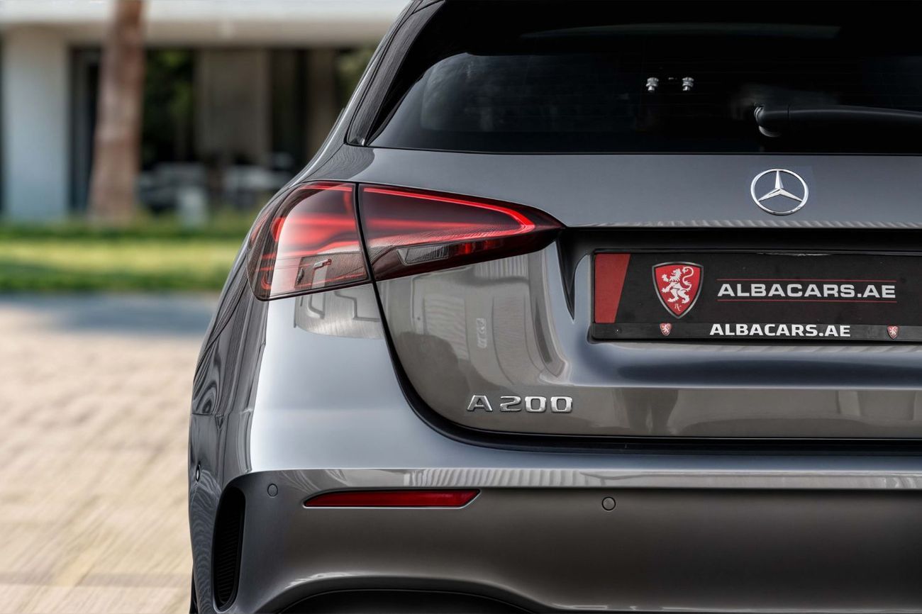 مرسيدس بنز A 200 AMG AMG Night Package | 3,329 P.M  | 0% Downpayment | Warranty!