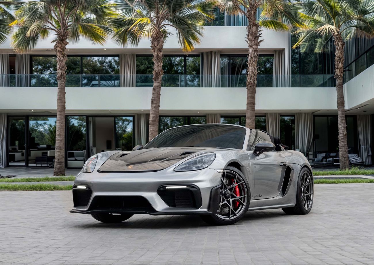 Porsche 718 Spyder Porsche 718 Spyder Rs  | 12,730 P.M | 0% Downpayment | Weissach Agency Warranty!