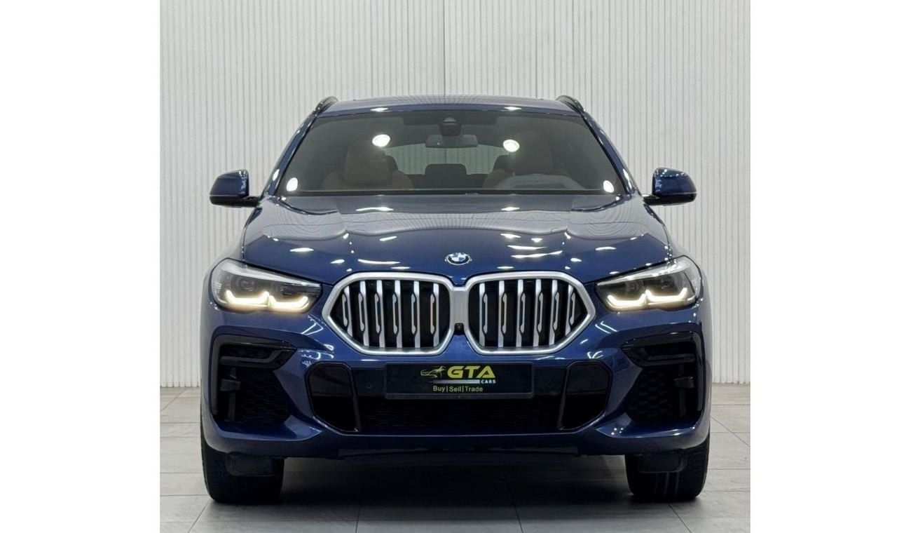 بي أم دبليو X6 xDrive40i Luxury M Sport Package 3.0L 2022 BMW X6 xDrive40i MSport, 5 Years Agency Warranty + Servic