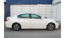 Honda Accord 2.4L LXA 2015 WHITE WITH CRUISE CONTROL