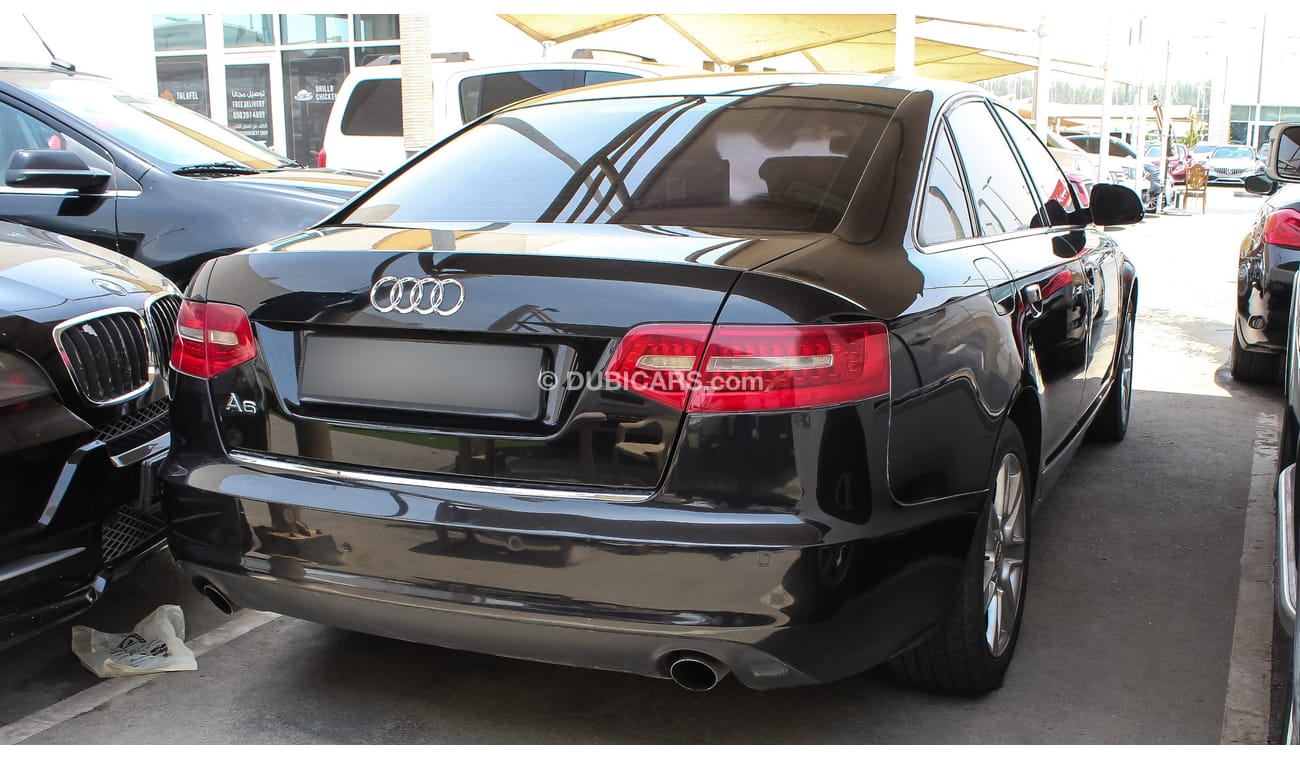 Audi A6 2010 model full options Gulf specs  DVD camera leather interiors sunroof