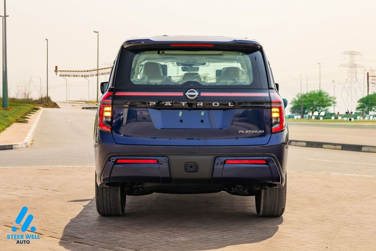 Nissan Patrol LE PLATINUM CITY 2026 | GCC | 3.5L V6 | AWD | Beige Interior | 8-Seater | Height Control | Export