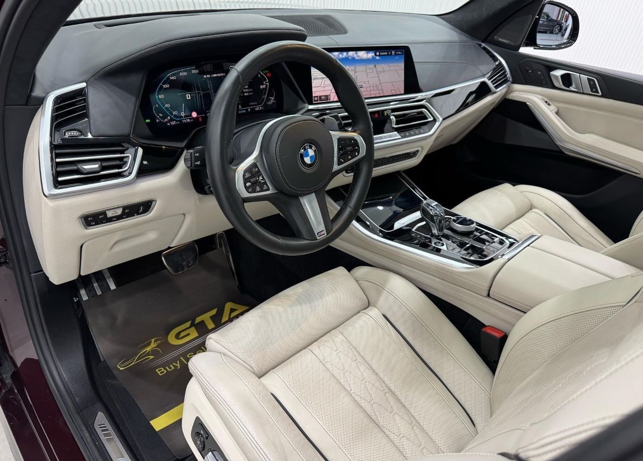 بي أم دبليو X5 50i M Sport 4.4L 2020 BMW X5 M50i M-Sport, 2025 BMW Warranty + Service Pack, Full Options, Low Kms,