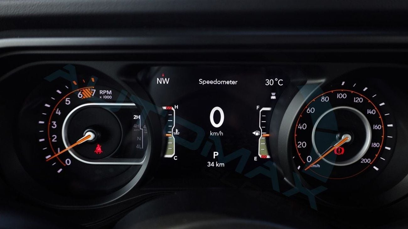 Jeep Wrangler RUBICON (For Export , НА ЭКСПОРТ) Unlimited 4x4 3.6L V6 2026 GCC Без пробега