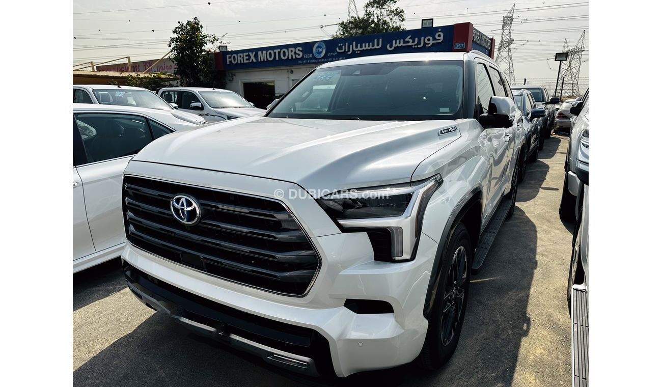 Toyota Sequoia Limited Hybrid V6 3.5l Turbo 4wd 8 Seat Automatic