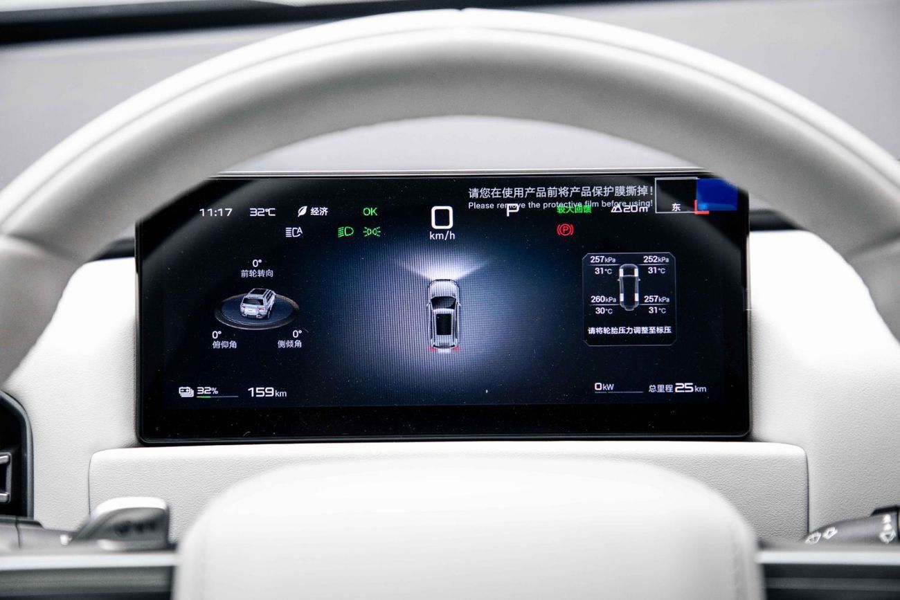 BYD Leopard Titanium 3 ID Ultra - Silver Inside Grey | Export Only