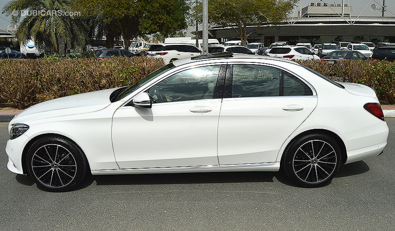 مرسيدس بنز C200 2019 AMG Sedan, GCC, 0km with 5 Years or 200,000km Warranty**