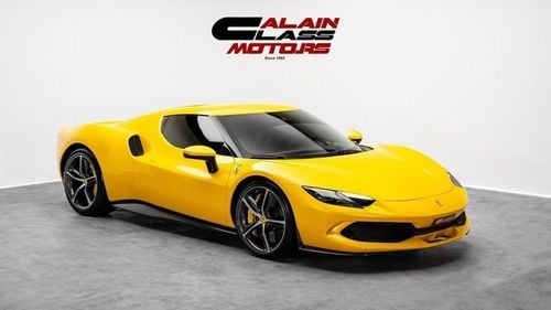 فيراري 296 GTB - 2022 - GCC - Under Warranty and Service Contract