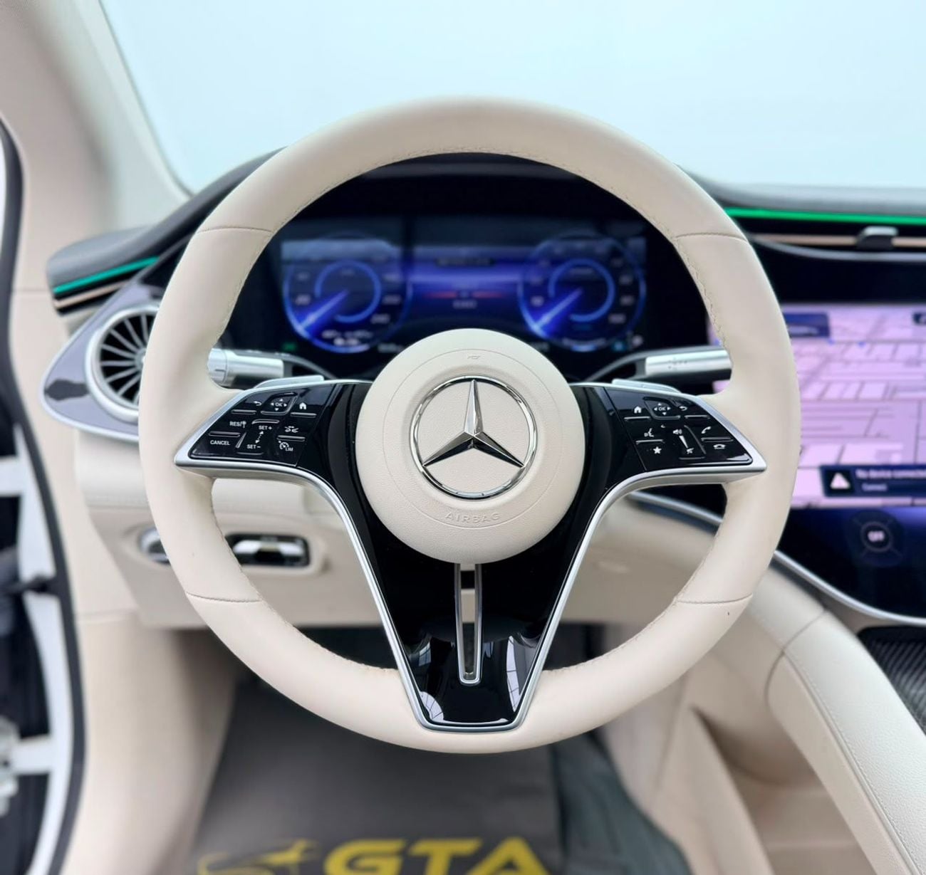 مرسيدس بنز EQS 450+ STD 2023 Mercedes-Benz EQS 450+, 03/2028 Mercedes Warranty + Service Contract, Full Service History,