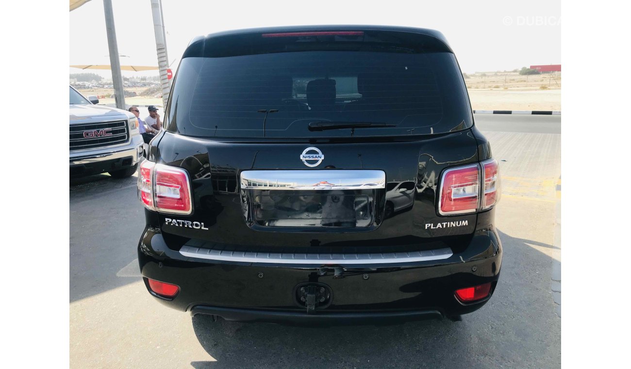 Nissan Patrol فل ابشن بحاله ممتازه بدون حوادث ضمان شاسيه جير ماكينه