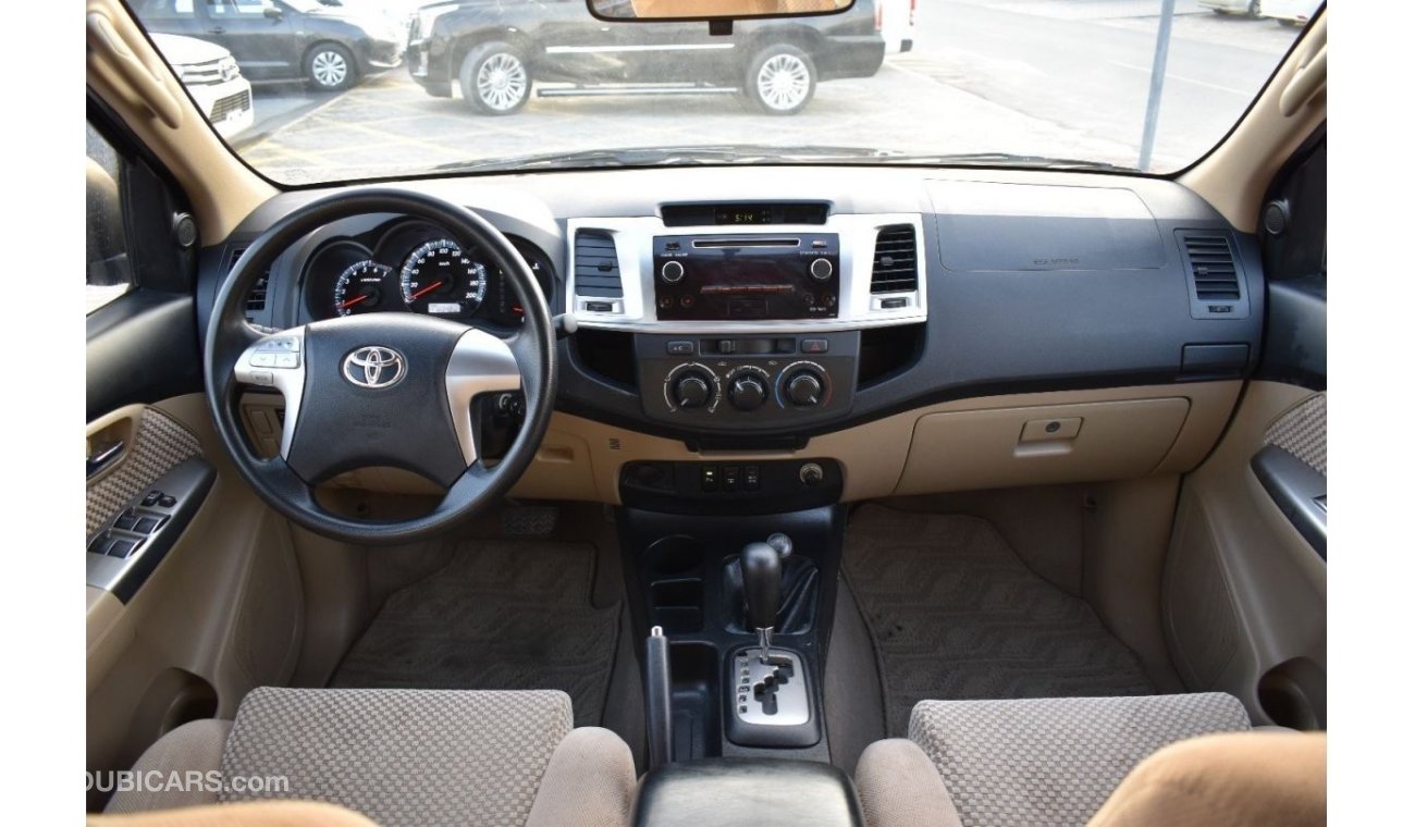 Toyota Fortuner 2015 | TOYOTA FORTUNER EXR 5 DOORS | AUTOMATIC TRANSMISSION | GCC | VERY WELL-MAINTAINED | SPECTACUL