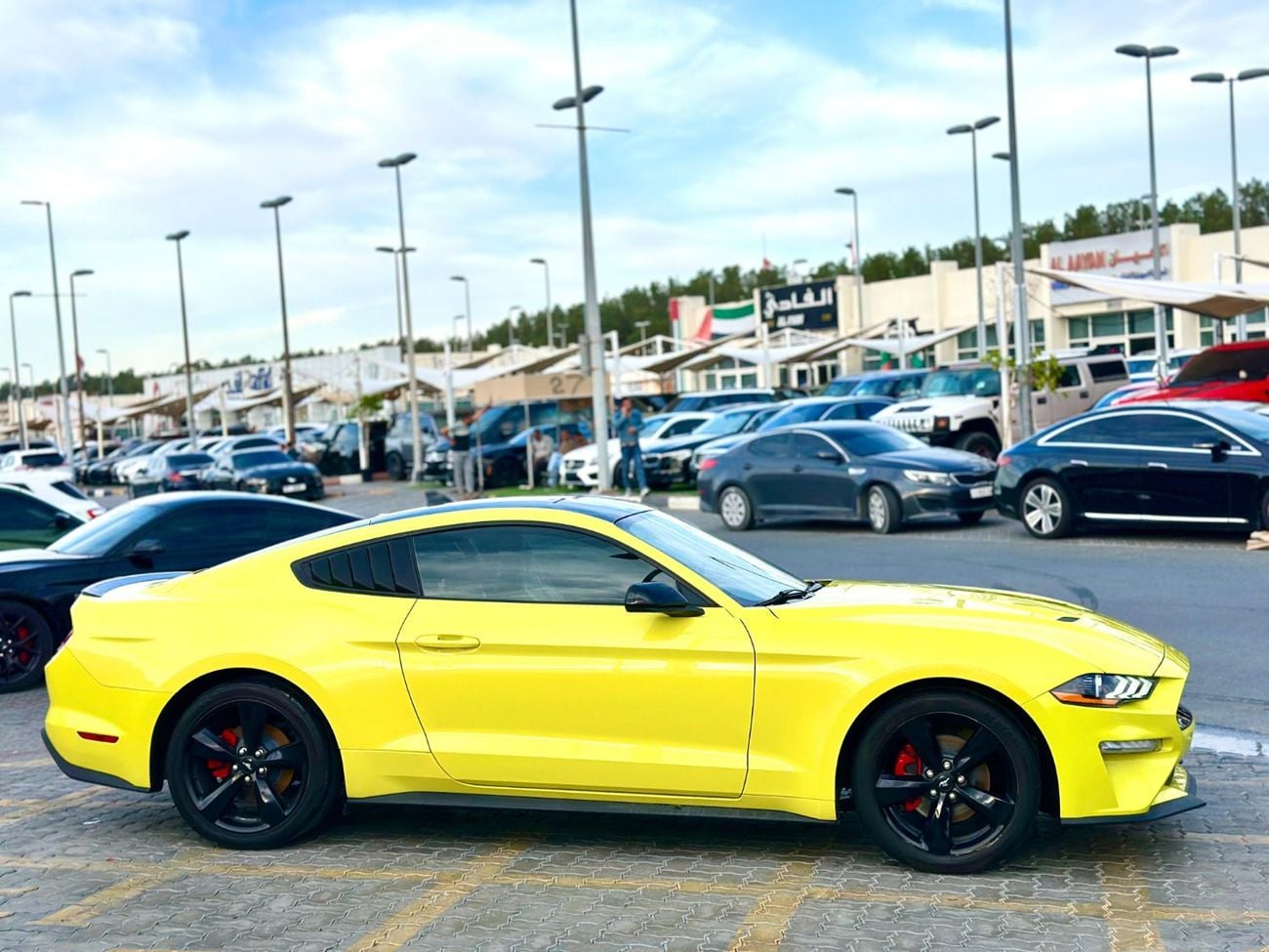 Ford Mustang Ecoboost | Monthly 1250/- | 0% DP | Fabric Seats | Active Exhaust | # 12617