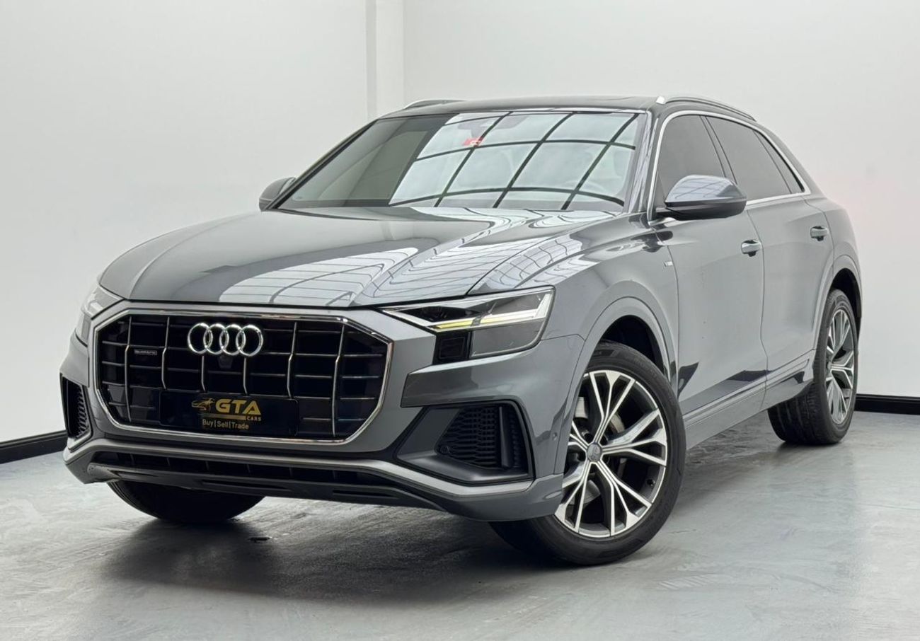 أودي Q8 55 TFSI quattro S-Line 3.0L (340 HP) 2020 Audi Q8 55TFSI S-Line, Audi Service History, 1 Year Warran
