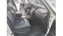Infiniti QX56 Model 2011 imported, white color, leather opening, alloy wheels, sensors, speed stabilizer, in excel