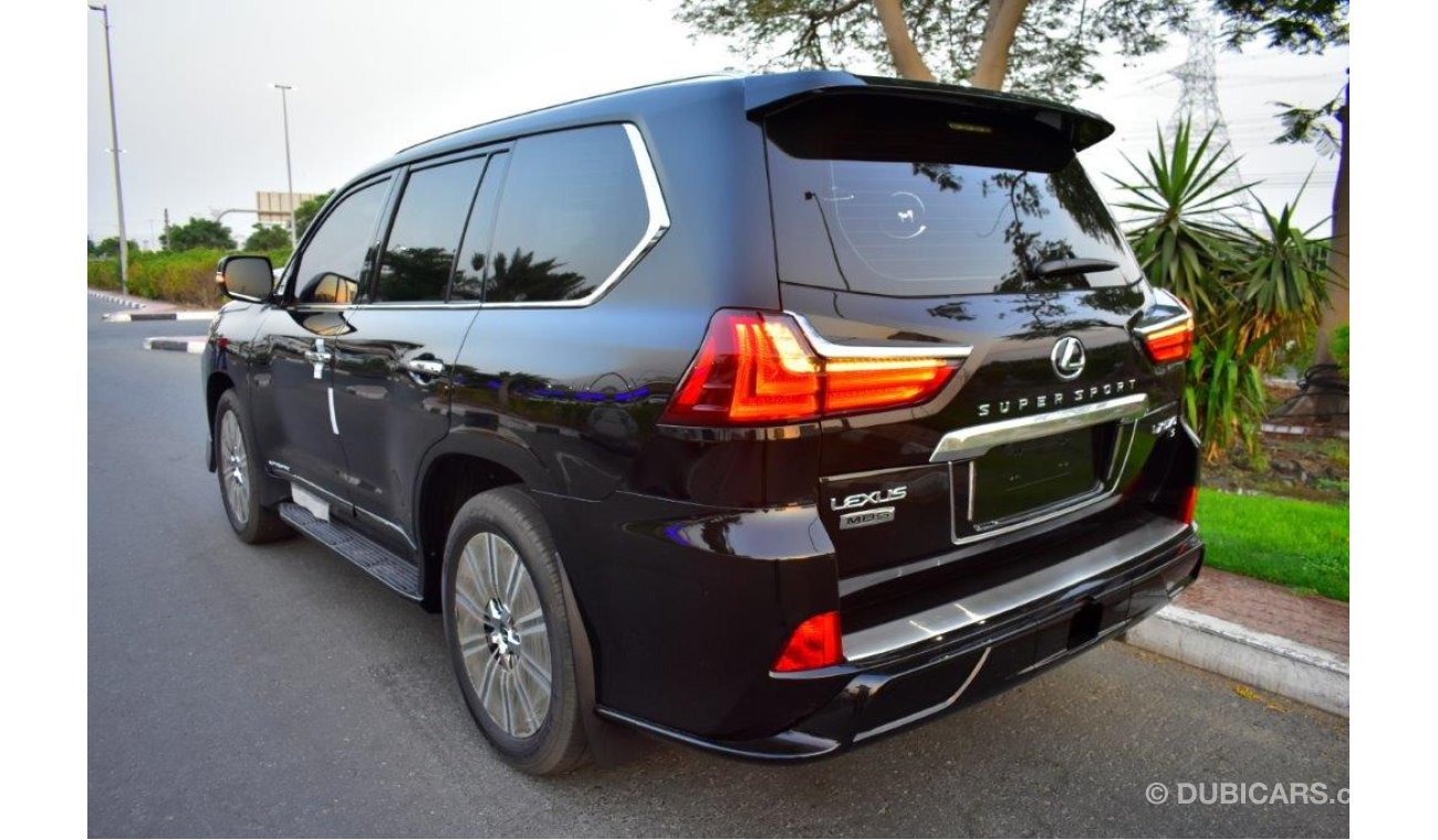 لكزس LX 570 Super Sport SUV 5.7L with MBS Autobiography Seat