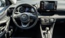 Toyota Yaris HATCHBAC 2022 model 1.5L