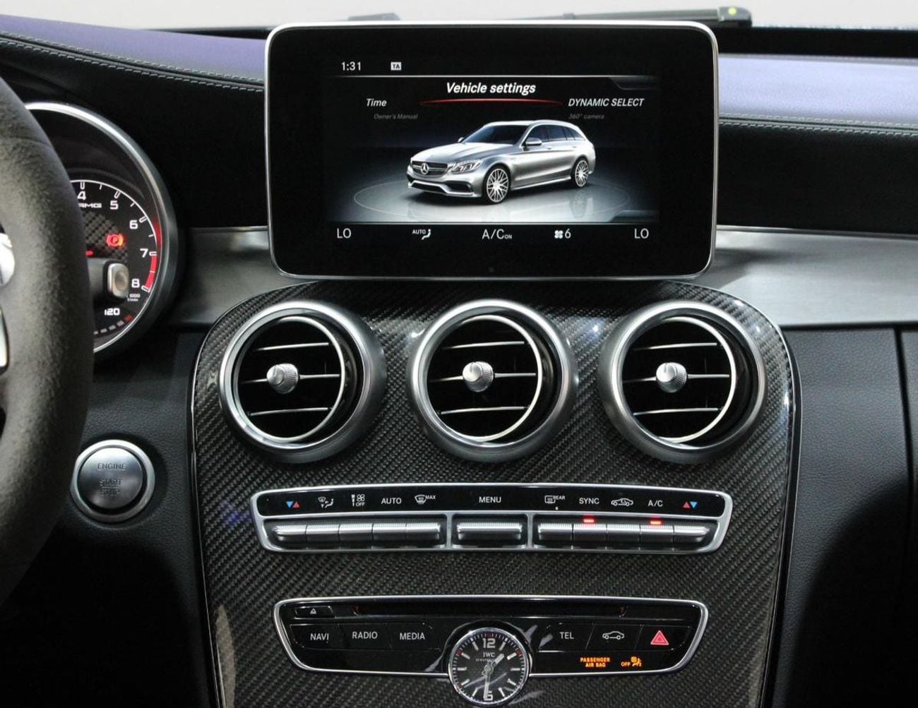 Mercedes-Benz C 63 AMG C63 AMG ENGINE WITH BRABUS KIT