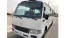 تويوتا كوستر Toyota coaster 30 seater bus Diesel, Model:2015. Excellent condition