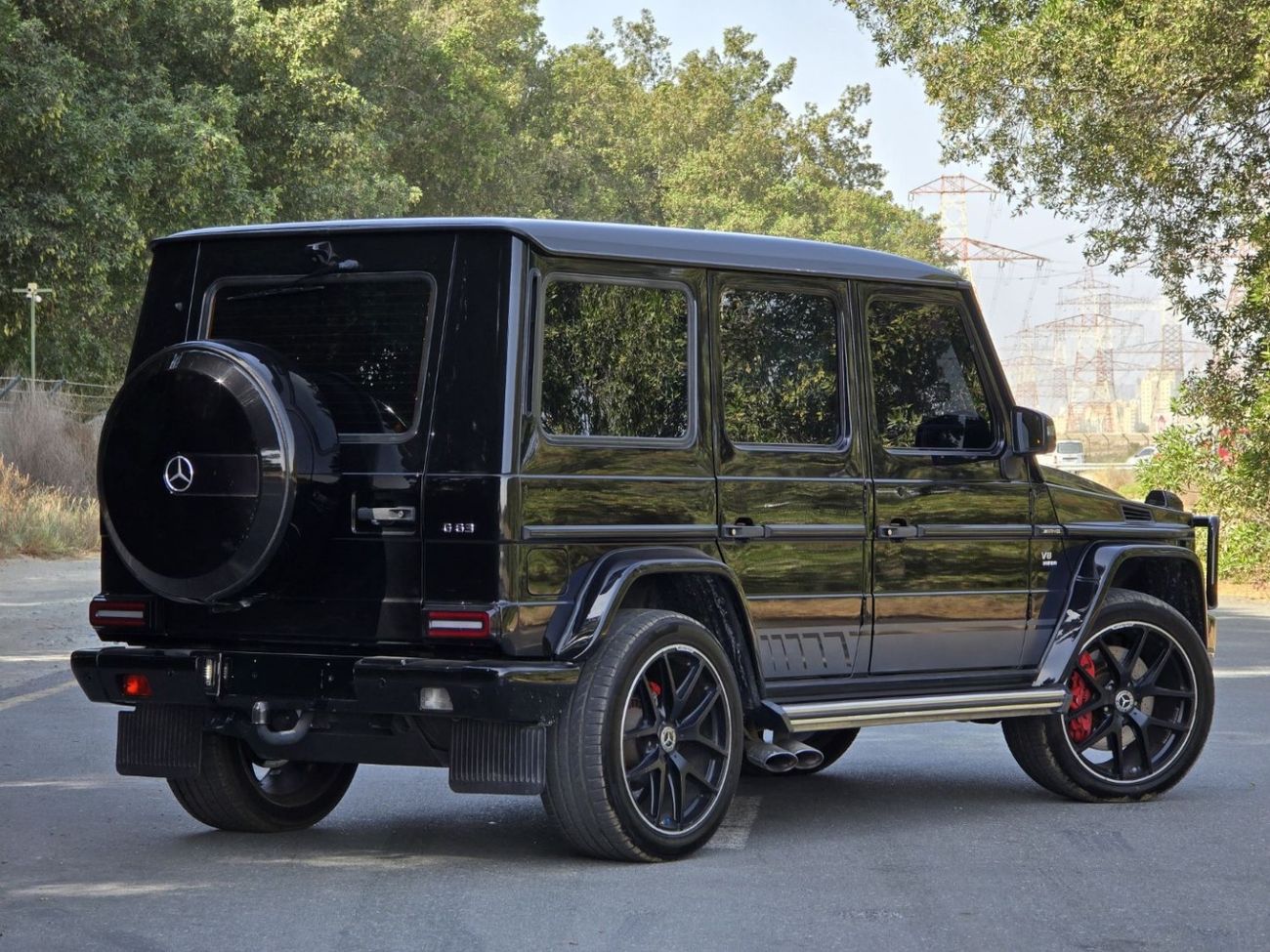 مرسيدس بنز G 63 AMG G-63 AMG 2017 GCC ORGINAL PAINT // ACCIDENT FREE // FSH // PERFECT CONDITION
