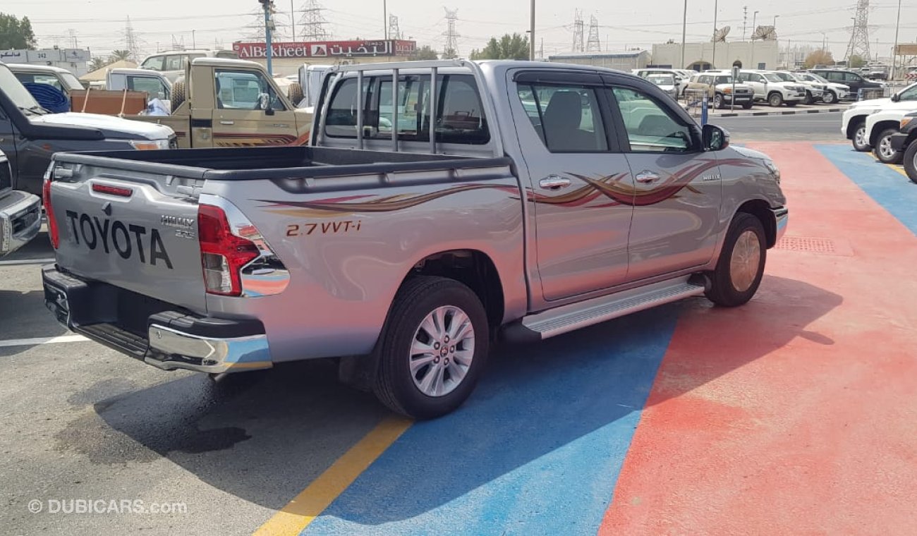 Toyota Hilux RWD 2.7L Manual Petrol Engine , 4/2 Double cabin pick up,power window,center lock,big led display