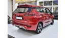 Mitsubishi Xpander EXCELLENT DEAL for our Mitsubishi Xpander 1.5L ( 2021 Model ) in Red Color GCC Specs