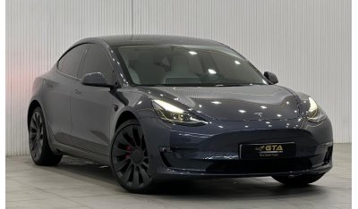 تيسلا موديل 3 2022 Tesla Model 3 Performance, 2026 Tesla Warranty, 2030 Tesla Battery & Drive Unit Warranty, Low K