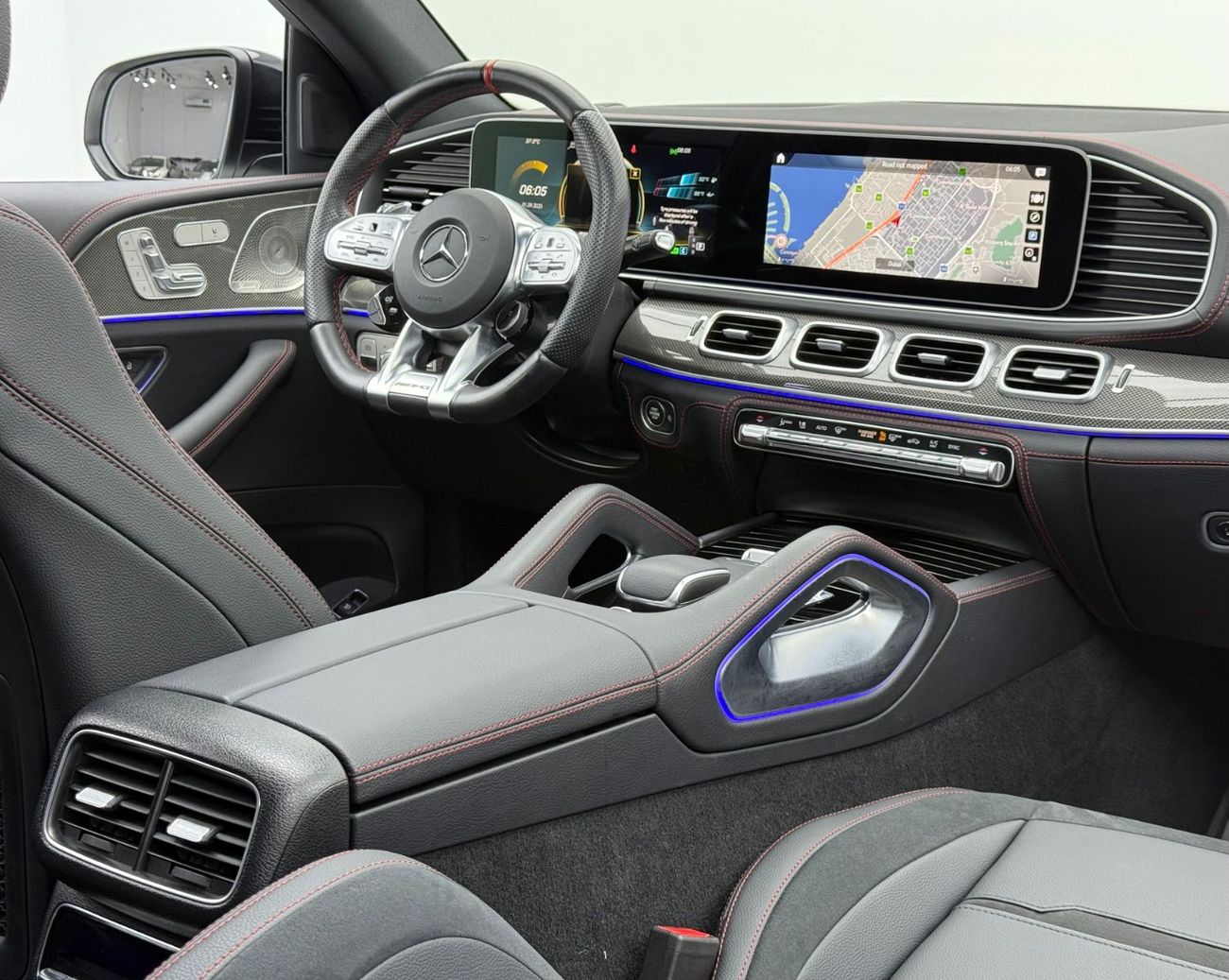 Mercedes-Benz GLE 53 AMG Coupe 4MATIC+ 2022 Mercedes Benz GLE53 AMG 4MATIC Coupe, 2027 MB Warranty + Service Pack, Low Km, GCC