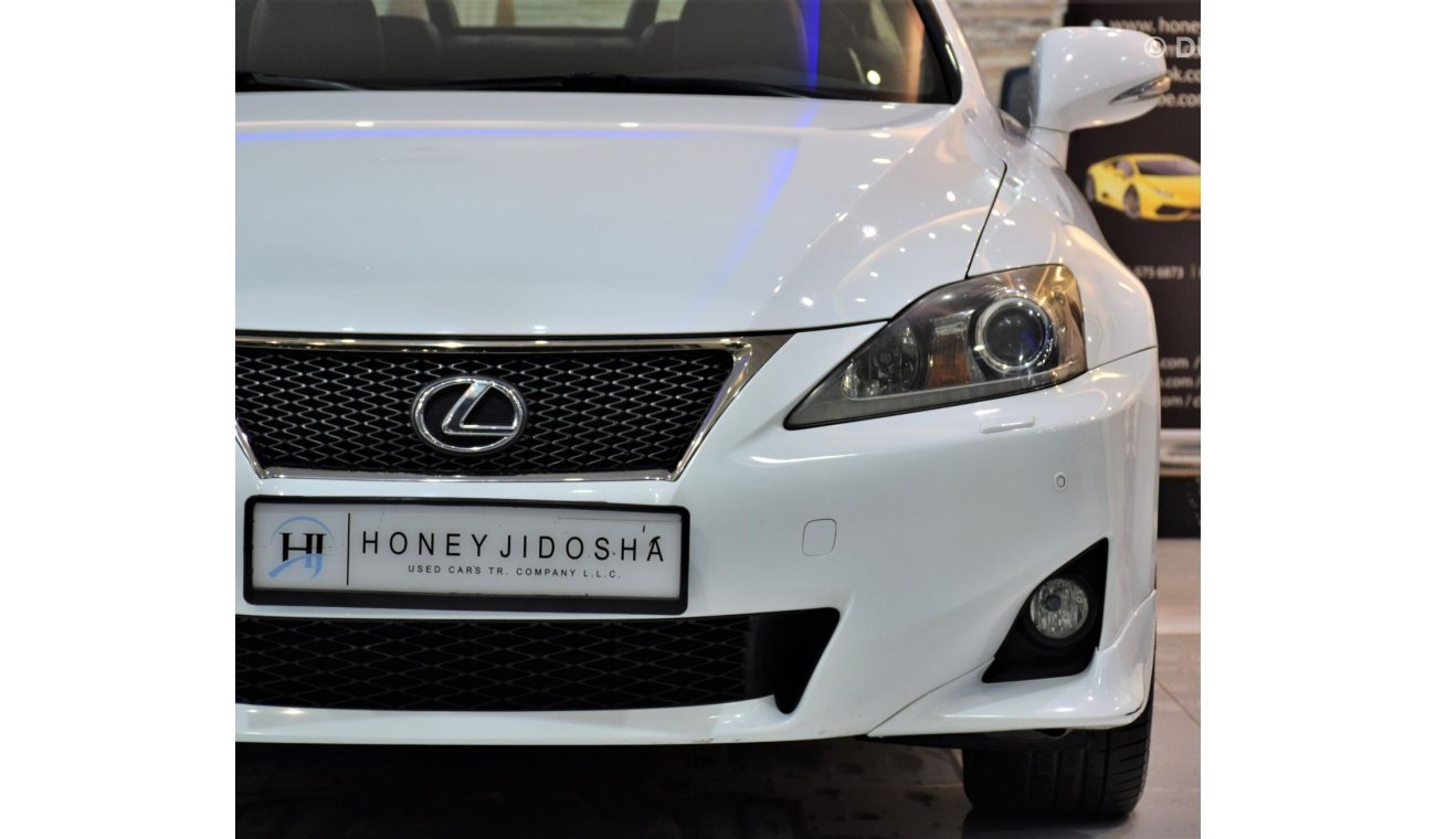 Lexus IS300 EXCELLENT DEAL for our Lexus IS 300C 2014 Model!! in White Color! GCC Specs