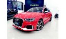 Audi RS3 - 2017 - GCC - UNDER WARRANTY @ ALNABOODAH TILL 2022