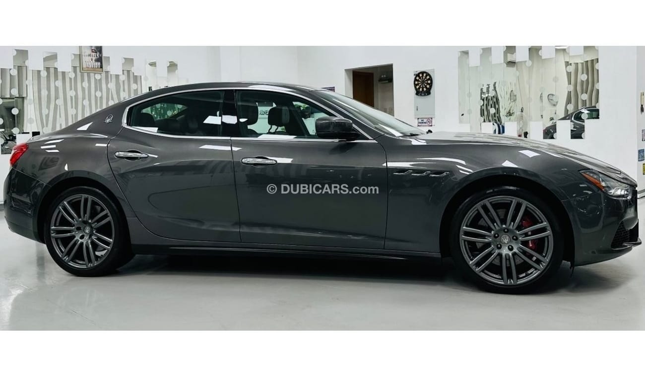 Maserati Ghibli GCC .. FSH .. S .. V6 ..perfect Condition