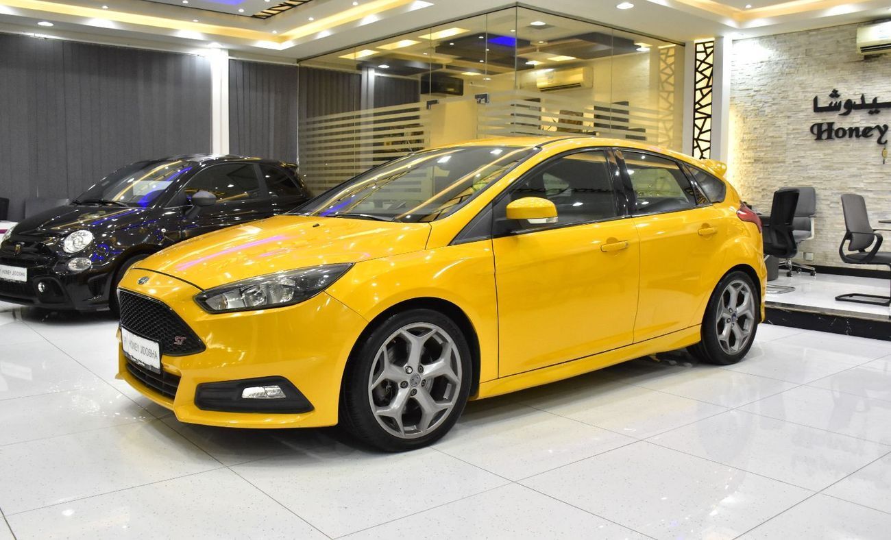 Ford Focus EXCELLENT DEAL for our Ford Focus ST ( 2016 Model ) in Yellow Color GCC Specs