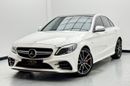 مرسيدس بنز سي 43 ايه ام جي 2020 Mercedes-Benz C43 AMG, Mercedes Service History, 1 Year Warranty, GCC
