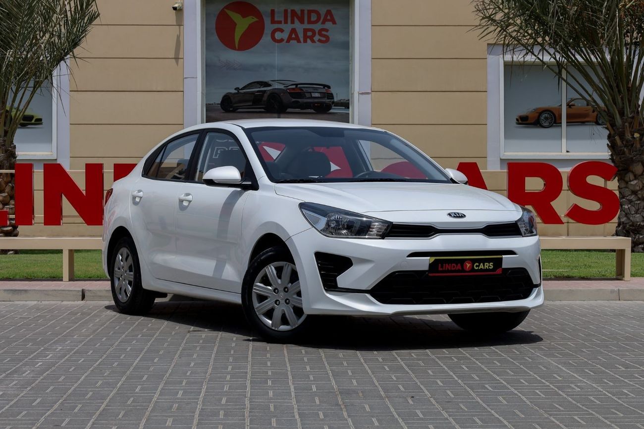 Kia Rio Kia Rio 2021 GCC under Agency Warranty with Flexible Down-Payment.