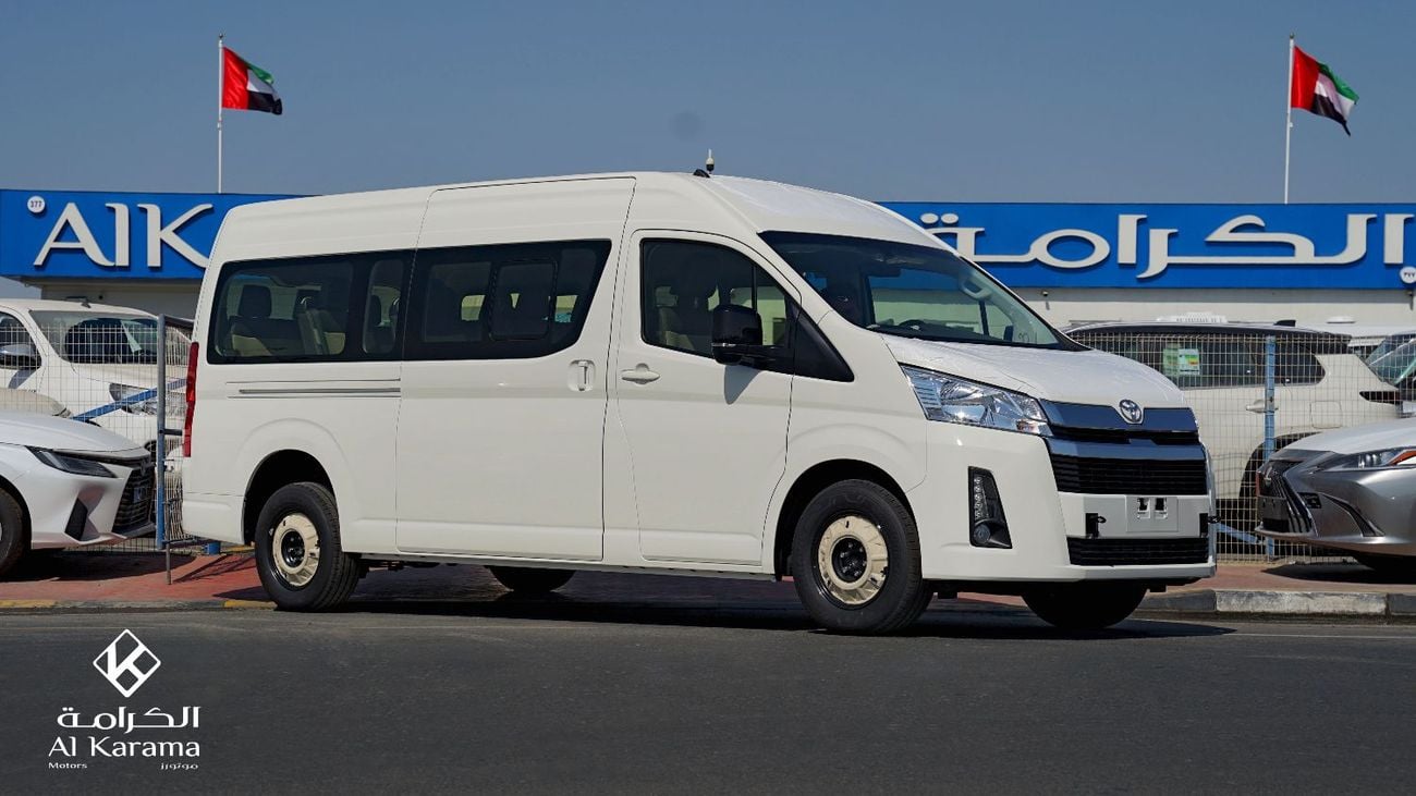 Toyota Hiace 2.8L GL | Manual Transmission | 14 Seater | Rear Camera | AC/Heater | 4 Door