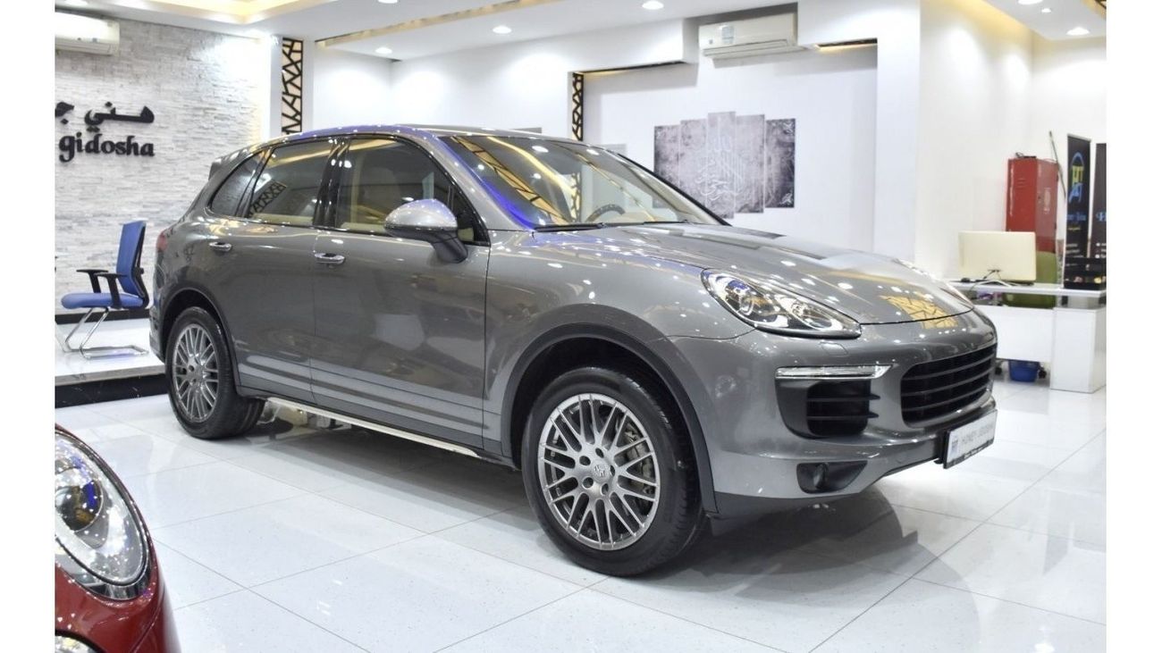 Porsche Cayenne EXCELLENT DEAL for our Porsche Cayenne S ( 2015 Model ) in Grey Color GCC Specs