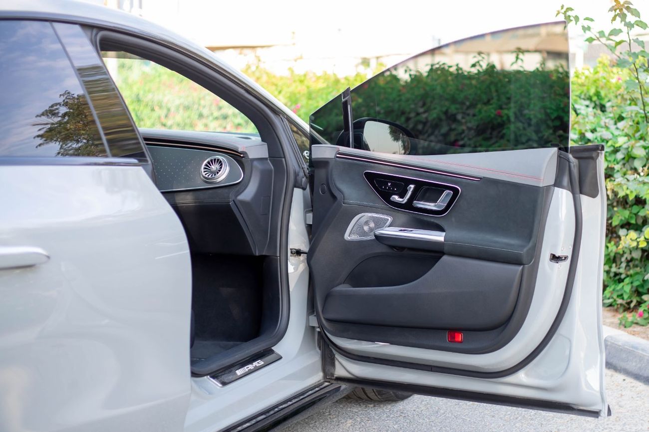 مرسيدس بنز EQE 43 2023 Mercedes-AMG EQE 43 4MATIC — 15,000 km only Fully electric luxury-performance sedan. Dual-motor