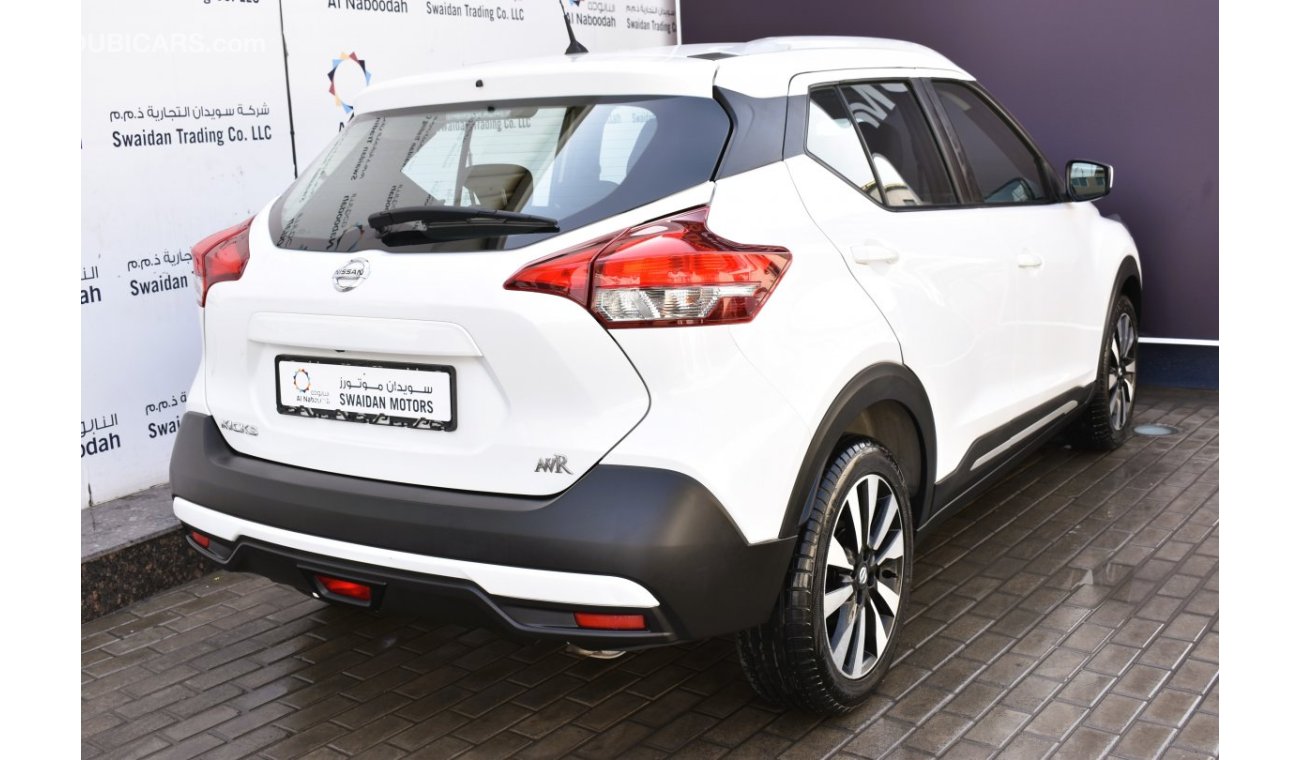 Nissan Kicks AED 909 PM | 1.6L SV+ NAVI GCC DEALER WARRANTY