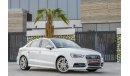 Audi S3 | 1,547 P.M | 0% Downpayment | Full Option | Exceptional Condition!